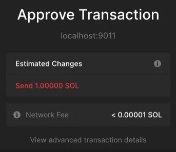 Approve transaction 2