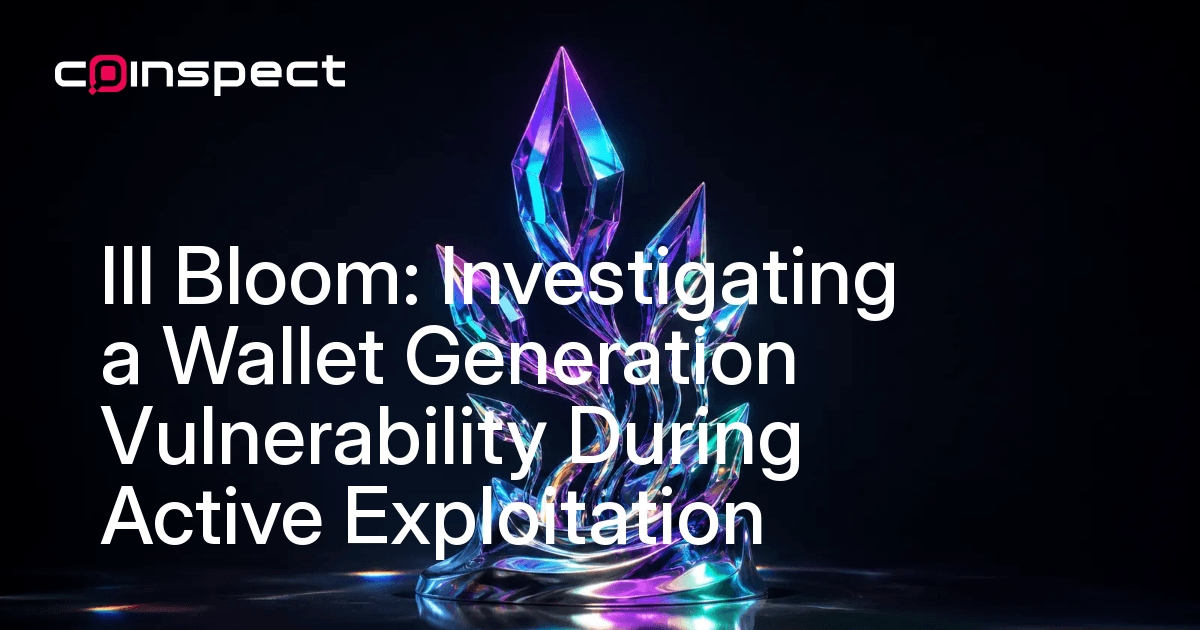 Ill Bloom: Investigating a Wallet Generation Vulnerability During Active Exploitation